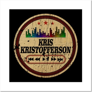 Graphic Kris Name Retro Distressed Cassette Tape Vintage Posters and Art